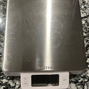 Silver Digital Kitchen Scale